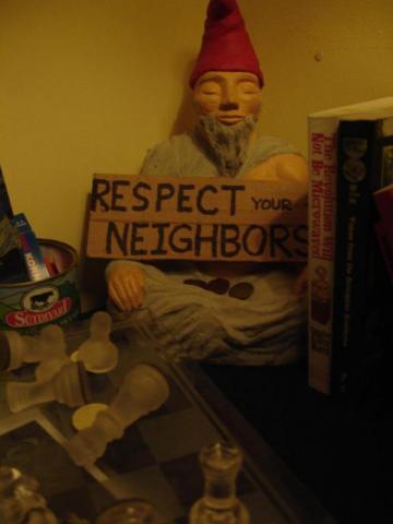 respect your neighbours